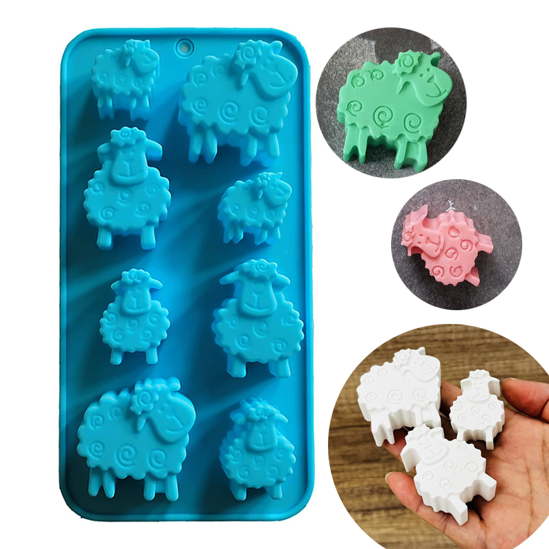 Soap Making For Beginners - Sheep Silicone Mold For Soap Making