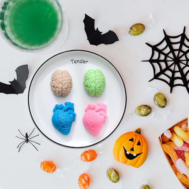 Soap Making At Home - Human Brain And Heart Silicone Molds
