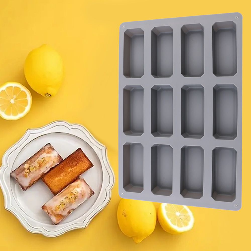 Silicone Rectangular Cake Mold - Soap Making Jelly recension och pris