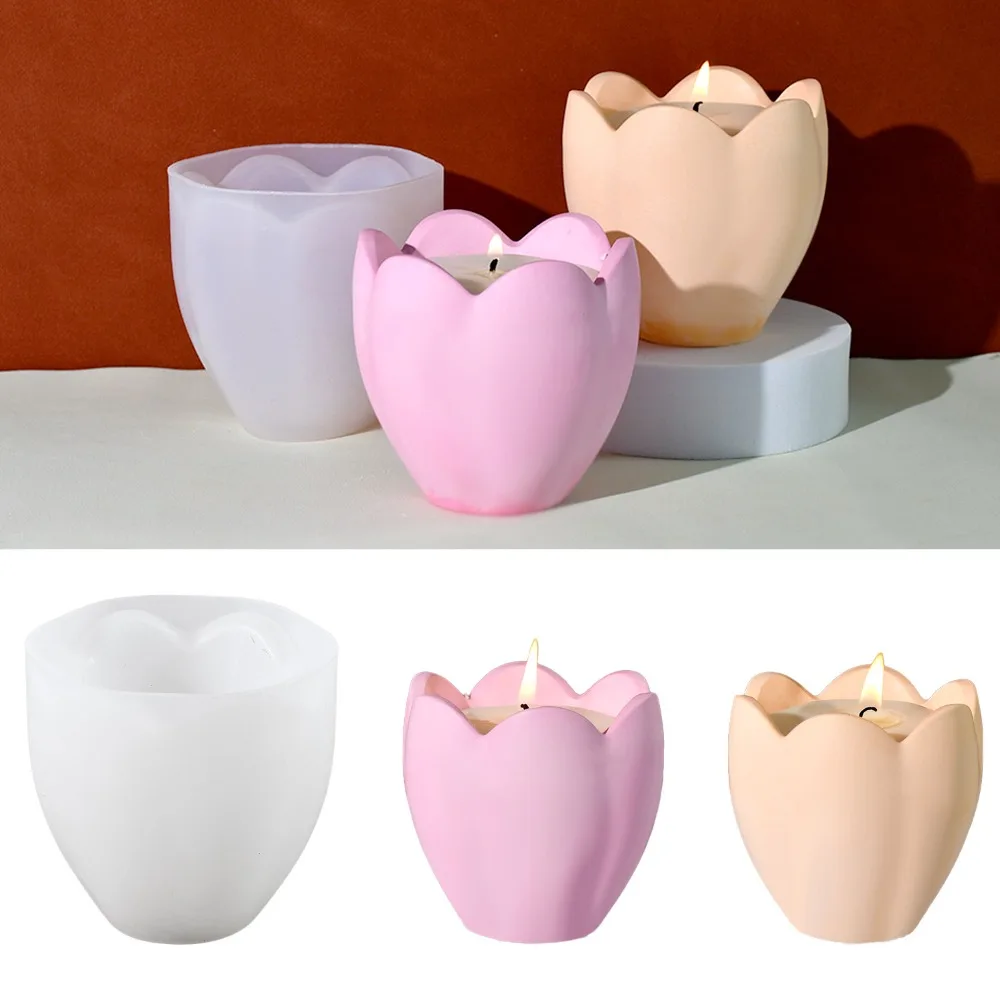 Tulip Candle Holder Silicone M - Soap Making For Beginners recension och pris