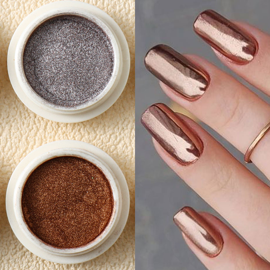 6pc Gold Metallic Mirror Glitt - Mica Powder Colorant recension och pris
