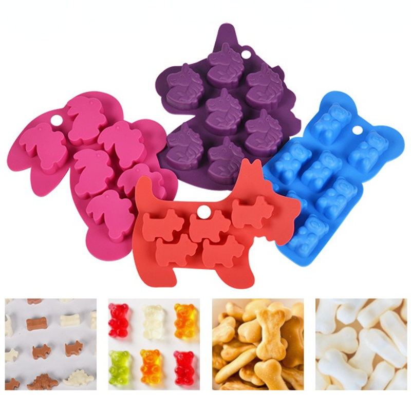 Animal Bear Cat Shape Silicone - Soap Making Jelly recension och pris