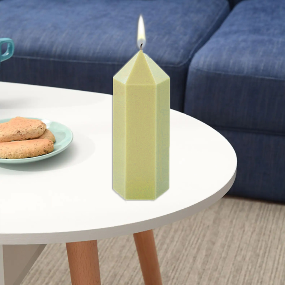 3D Hexagonal Column Candle Mol - Soap Making For Beginners recension och pris