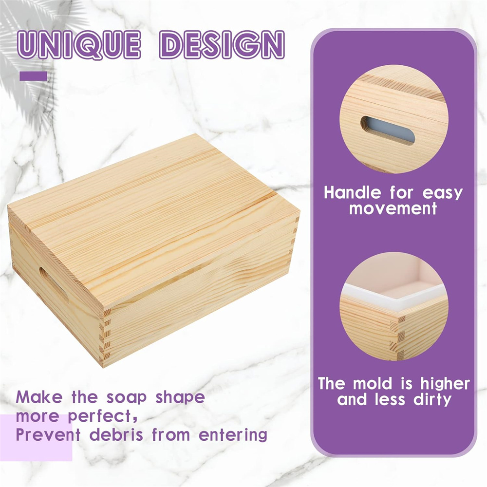 Large Soap Molds Rectangle Sil - Soap Making For Beginners recension och pris