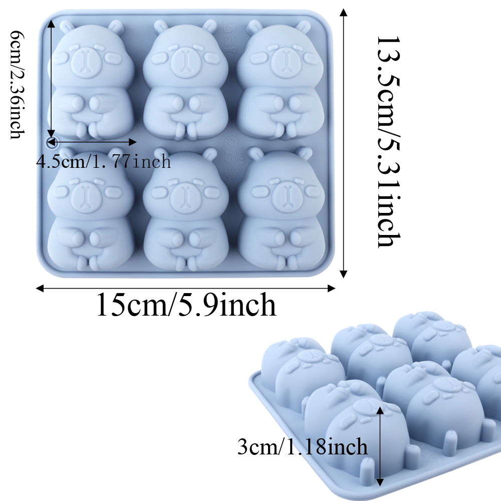 1 Silicone Cake Mold in the Sh - Soap Making Jelly recension och pris