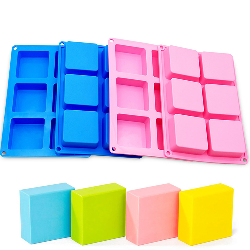 Square Soap Molds 6-Cavity Non - Soap Making Oven recension och pris