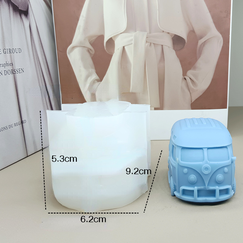 Mini Bus Silicone Candle Mold  - Soap Making At Home recension och pris
