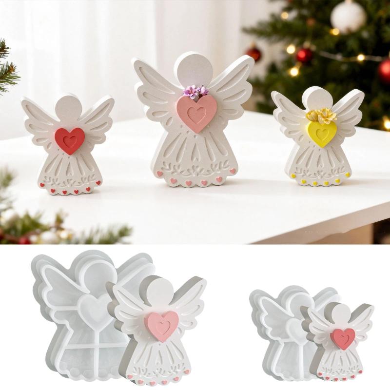 Love Angel Gypsum Mold Candle  - Soap Making Utensils recension och pris