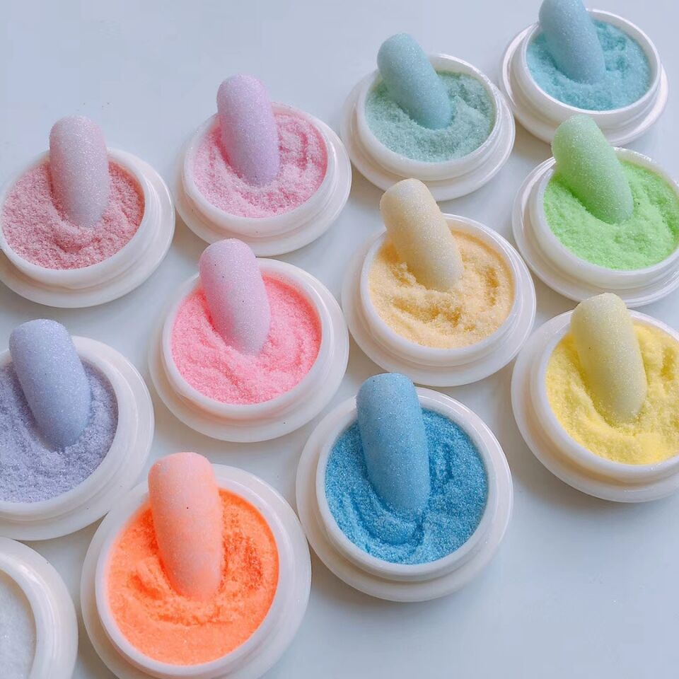 12Color/set Nail Powder Nail A - Mica Powder Colorant recension och pris