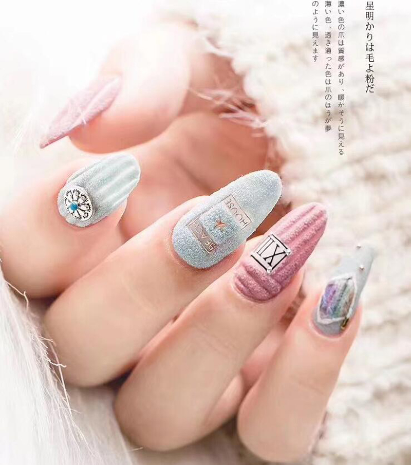 12Color/set Nail Powder Nail A - Mica Powder Colorant recension och pris
