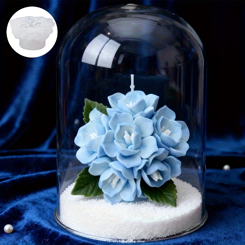 1 Hydrangea Candle Silicone Mo - Soap Making Silicone Molds recension och pris
