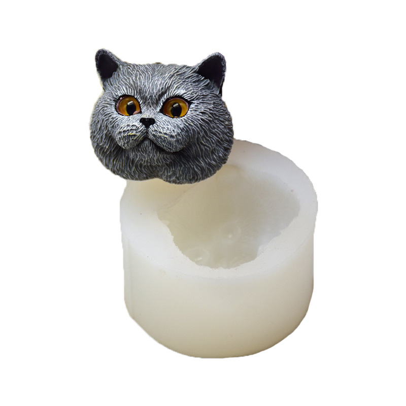 Silicone Mold Short-haired Cat - Soap Making Utensils recension och pris