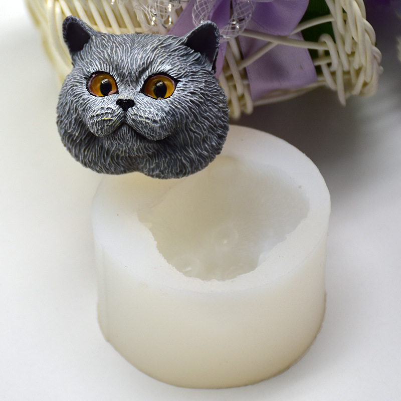 Silicone Mold Short-haired Cat - Soap Making Utensils recension och pris