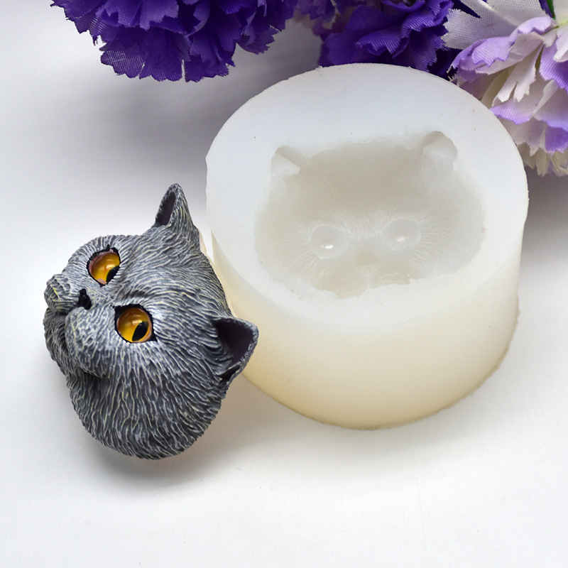Silicone Mold Short-haired Cat - Soap Making Utensils recension och pris