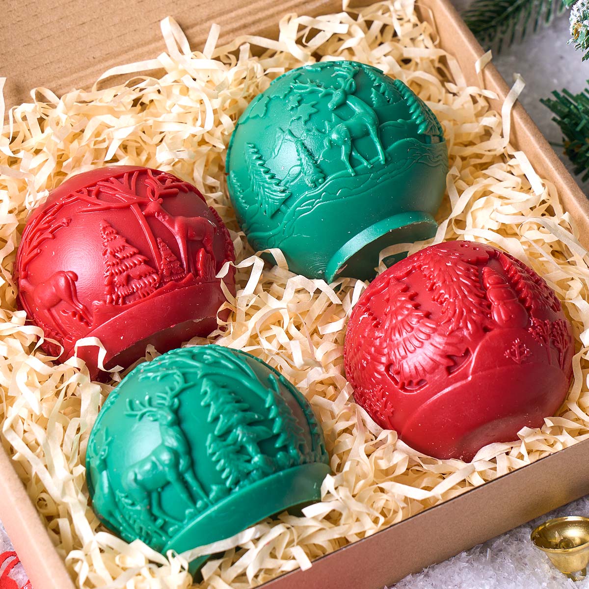 Christmas Ornaments Silicone C - Soap Making At Home recension och pris