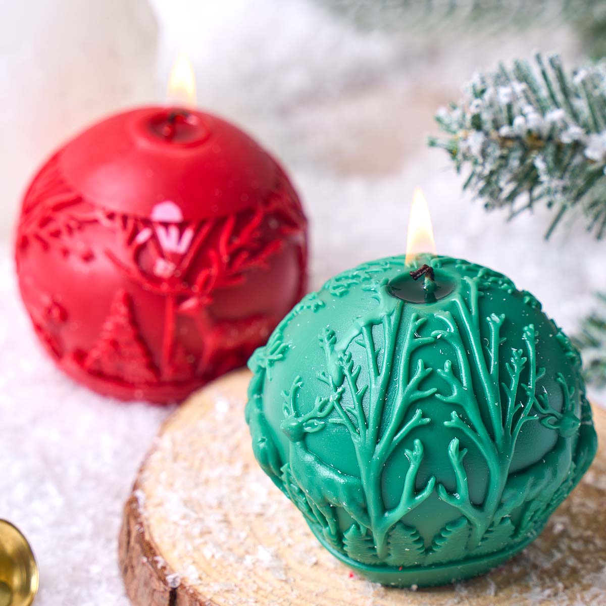 Christmas Ornaments Silicone C - Soap Making At Home recension och pris