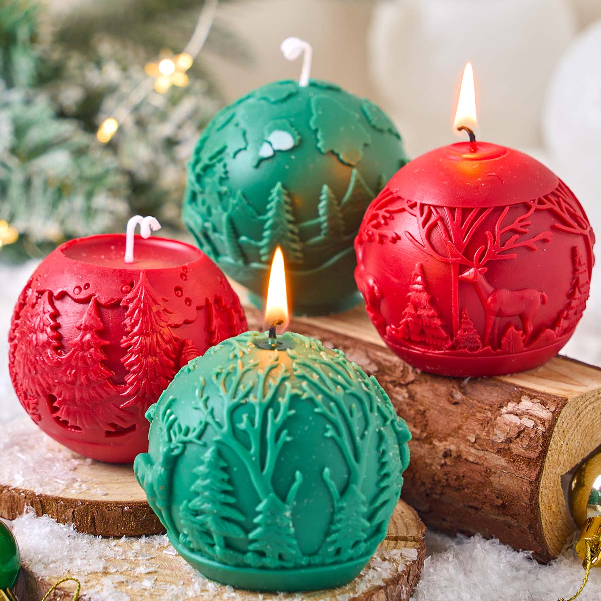 Christmas Ornaments Silicone C - Soap Making At Home recension och pris