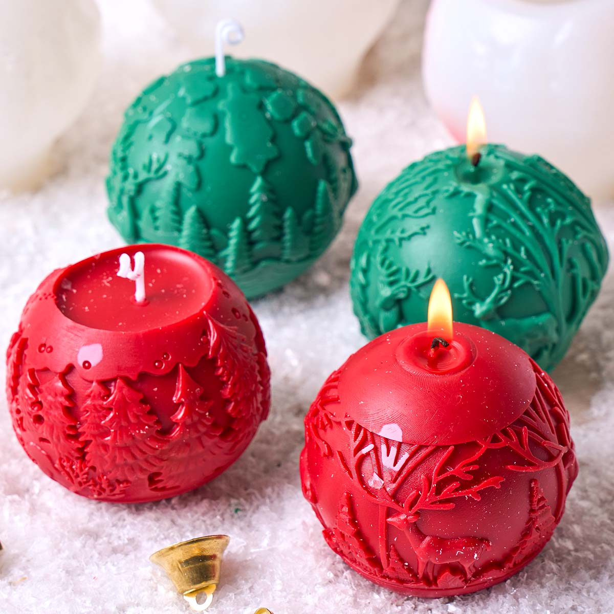 Christmas Ornaments Silicone C - Soap Making At Home recension och pris