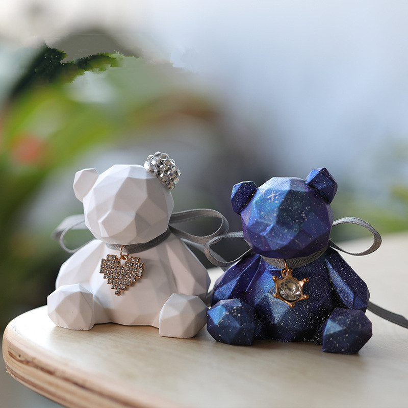 3D Stereo Bear Silicone Mold D - Soap Making At Home recension och pris