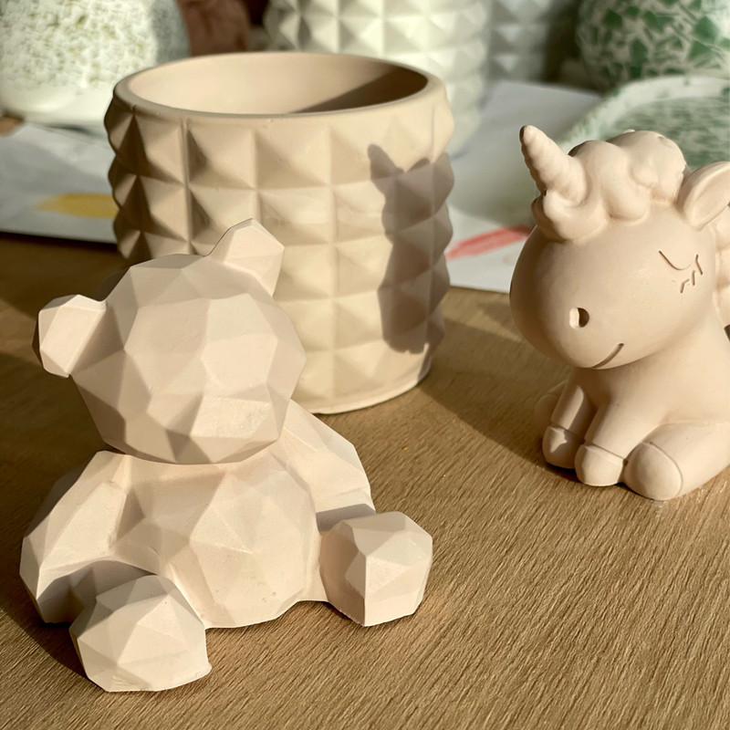 3D Stereo Bear Silicone Mold D - Soap Making At Home recension och pris