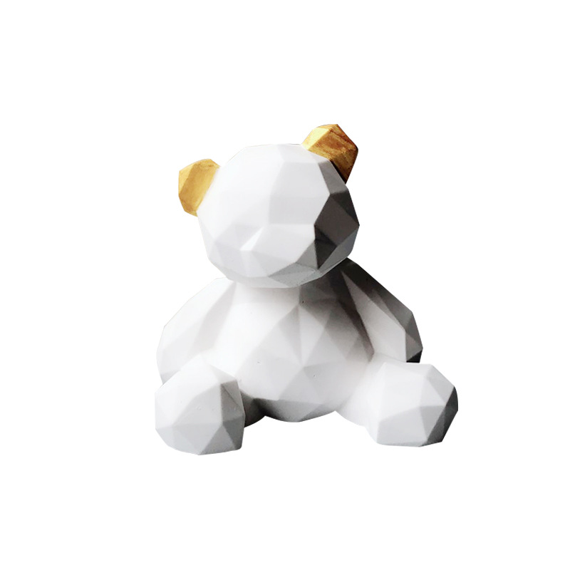 3D Stereo Bear Silicone Mold D - Soap Making At Home recension och pris