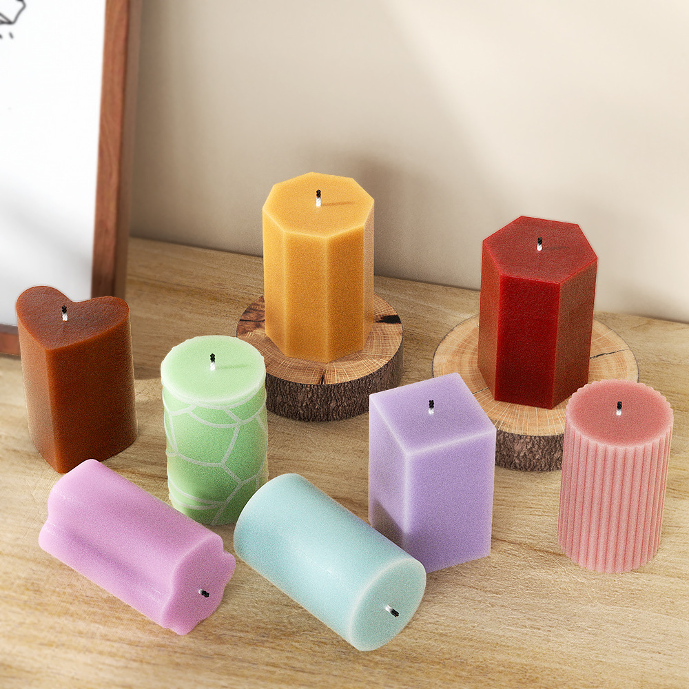 Geometry Column Silicone Mold  - Soap Making For Beginners recension och pris