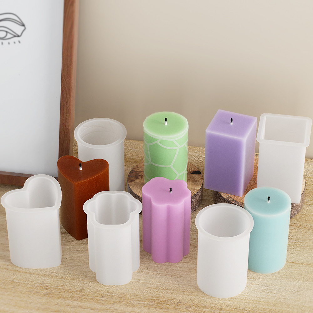 Geometry Column Silicone Mold  - Soap Making For Beginners recension och pris