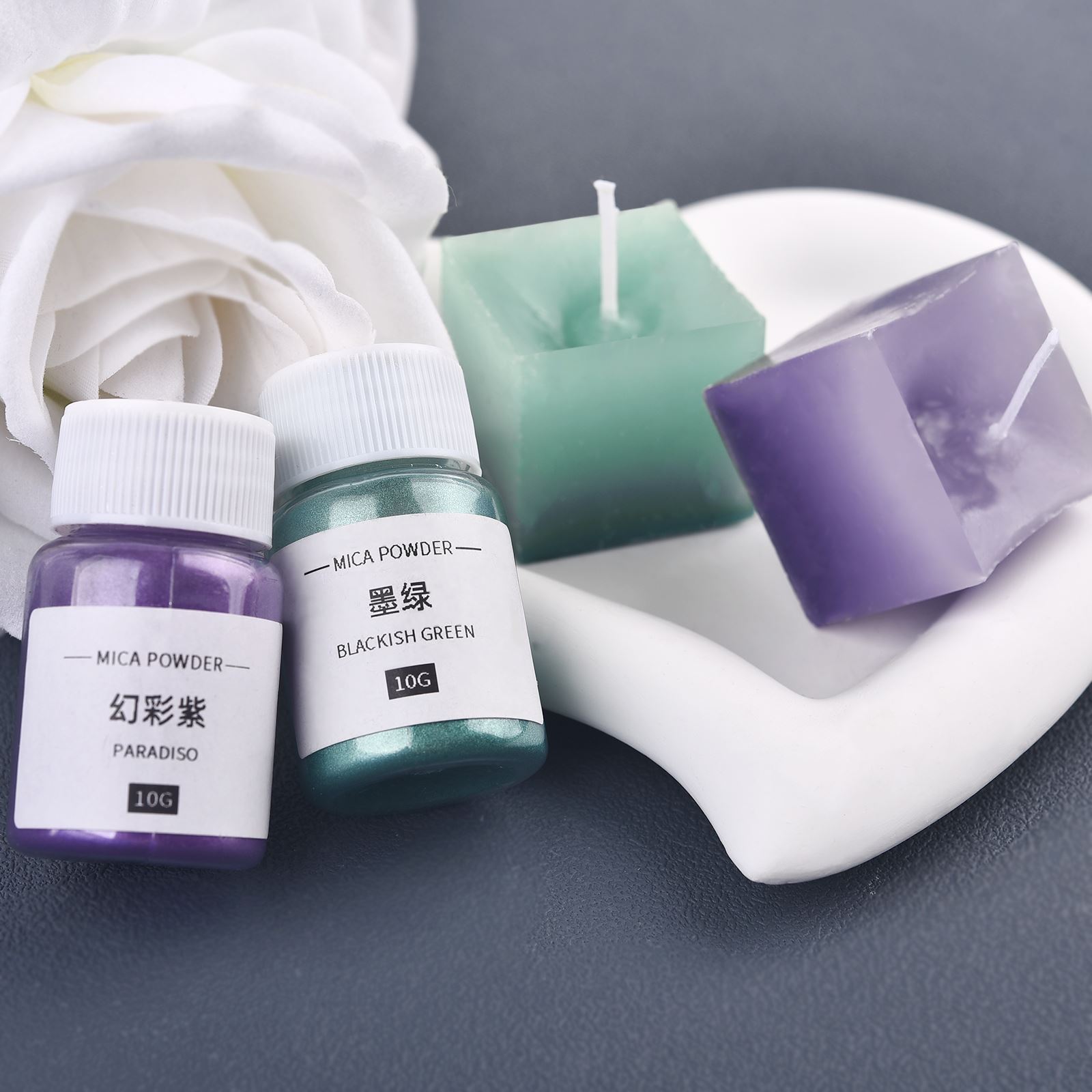 10G/Bottle Candle Pearlescent  - Mica Powder Colorant recension och pris