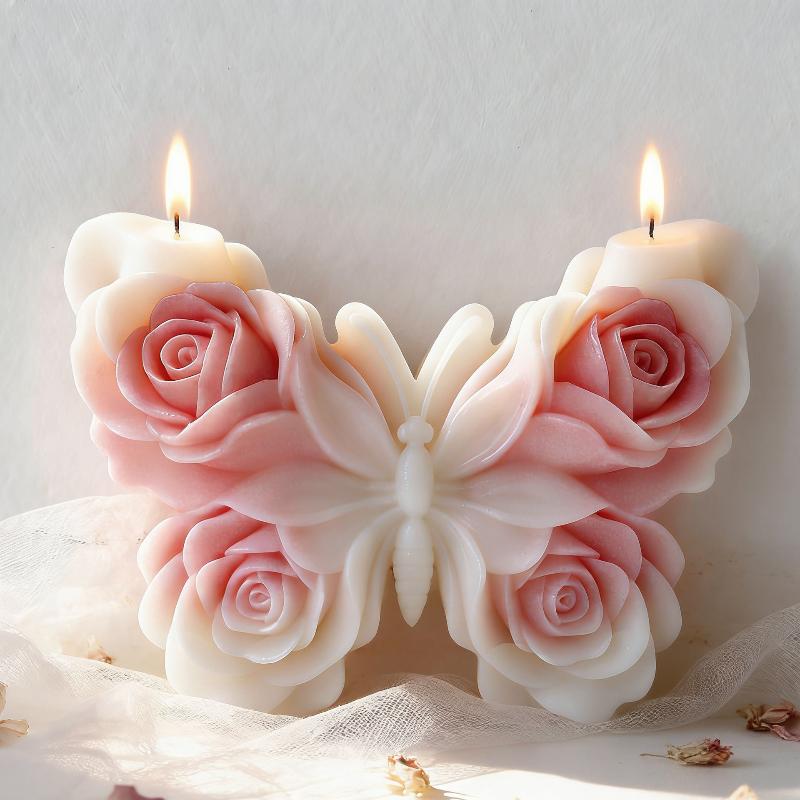 DIY Rose Butterfly Form Silico - Soap Making Utensils recension och pris