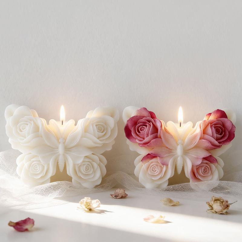DIY Rose Butterfly Form Silico - Soap Making Utensils recension och pris