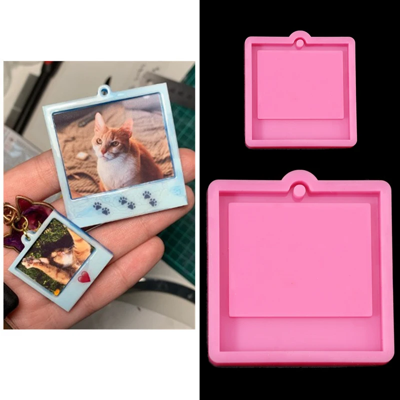 Photo Frame Epoxy Resin Keycha - Soap Making Utensils recension och pris