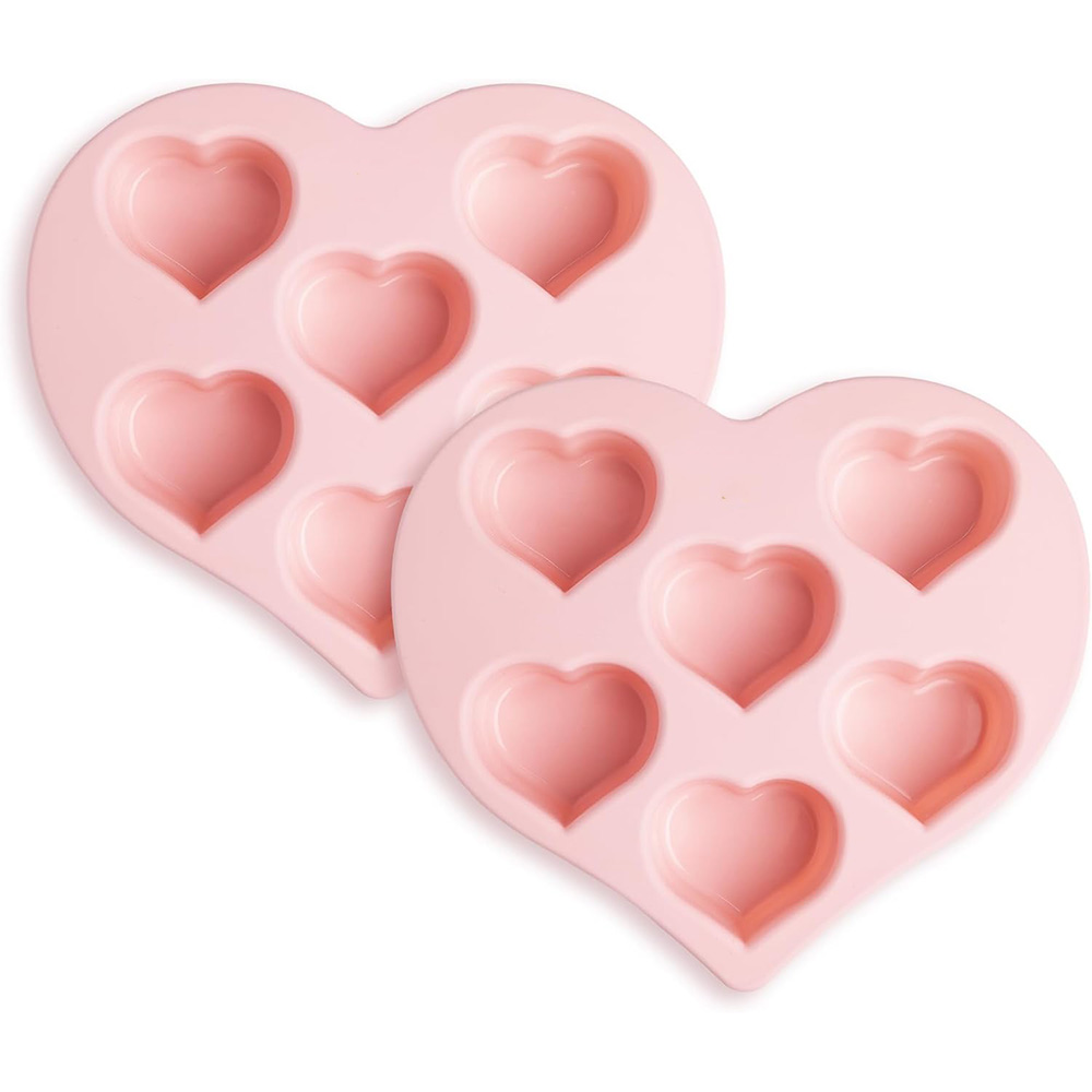Heart Silicone Molds Valentine - Soap Making Jelly recension och pris